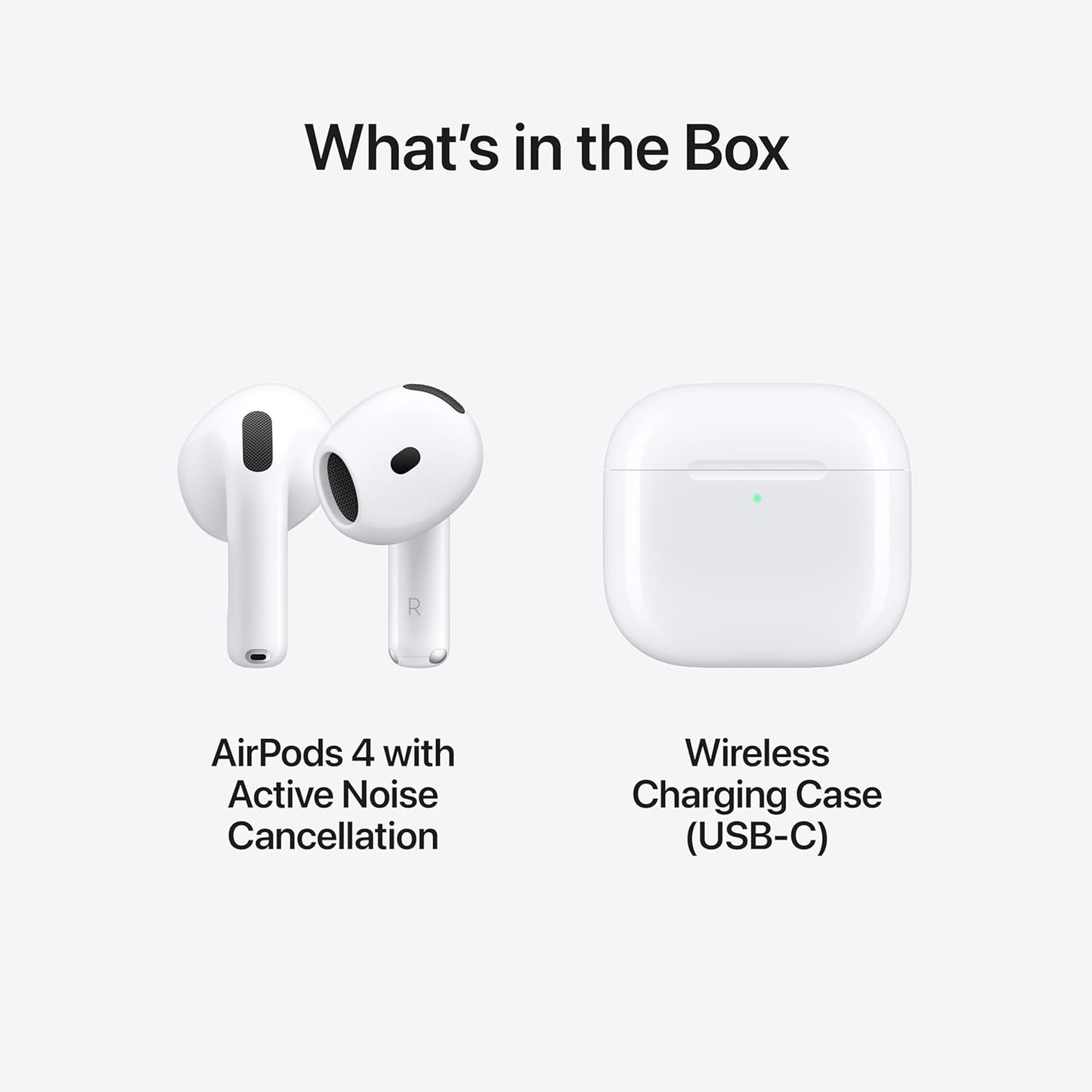 Apple AirPods 4 With ANC Wireless Earbuds