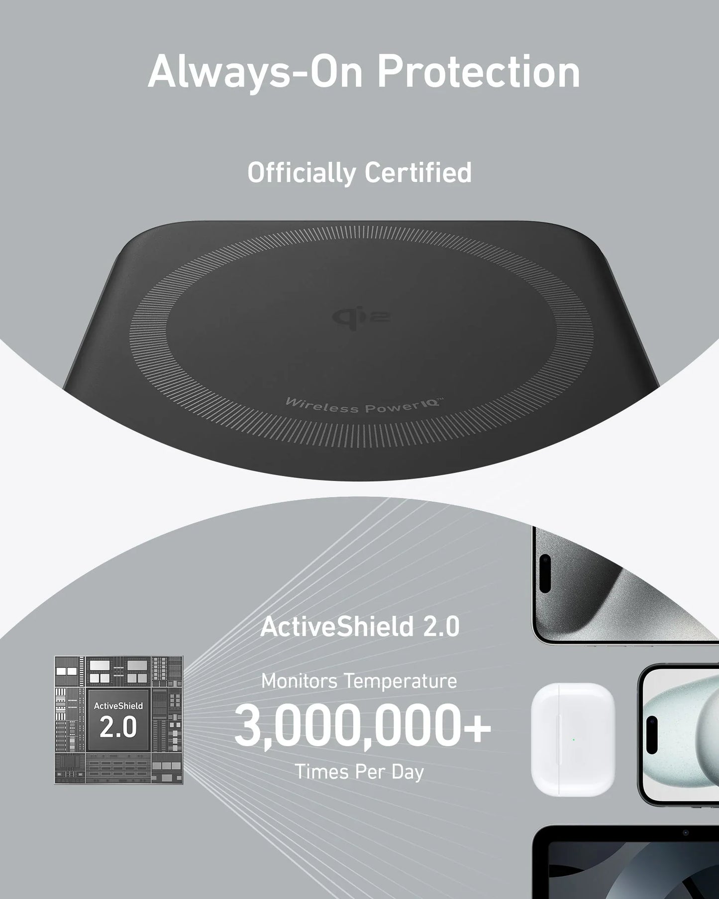 Anker MagGo Power Bank 10,000mah 15W