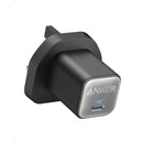 Anker 511 Charger (Nano 3, 30w) Usb-C GaN Charger 30W, 3-Pin - Black