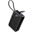 Anker 20000mAh Powerbank 22.5W Built In USB C Cable - Black