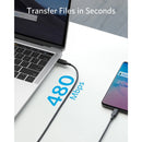 Anker PowerLine III USB C to USB C 2.0 Cable Fast Charging Cable 6ft/1.8m 100W