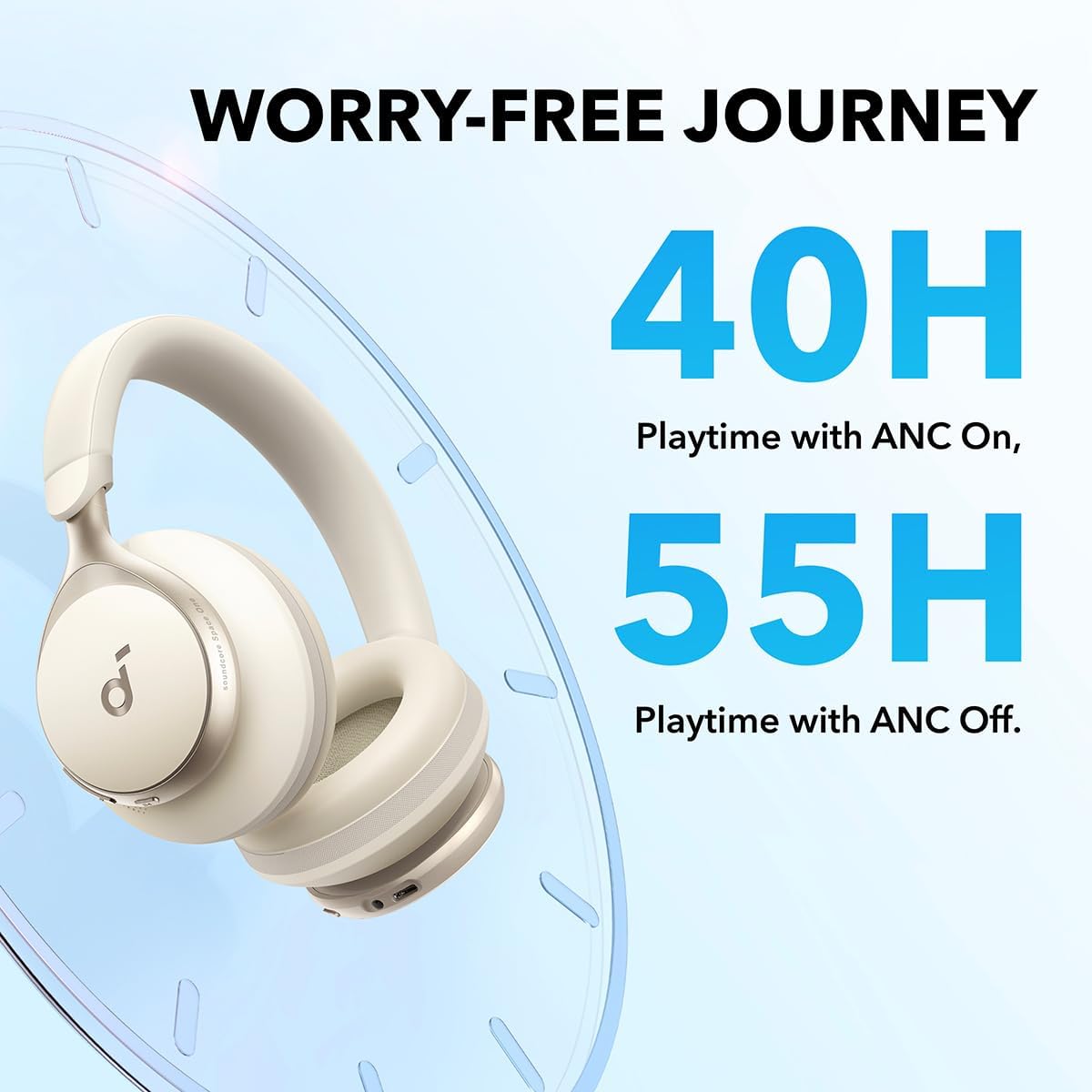 Anker Soundcore Space One Active Noise Cancelling Headphones