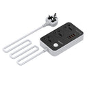 LDNIO SC3412 EU 3 AC Outlets Universal Power Strip