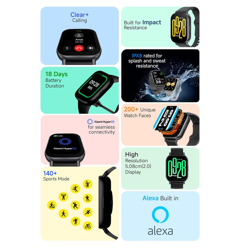 Redmi Watch 5 Active BT Calling Smart Watch