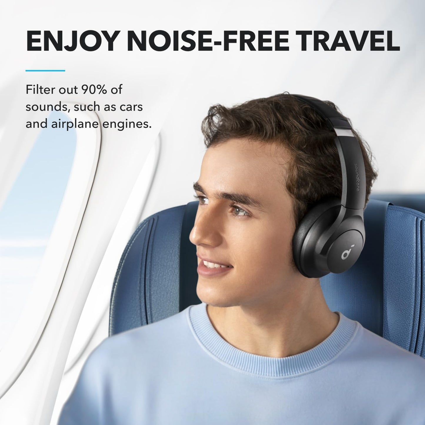 Anker Soundcore Q20i Hybrid Active Noise Cancelling Headphones