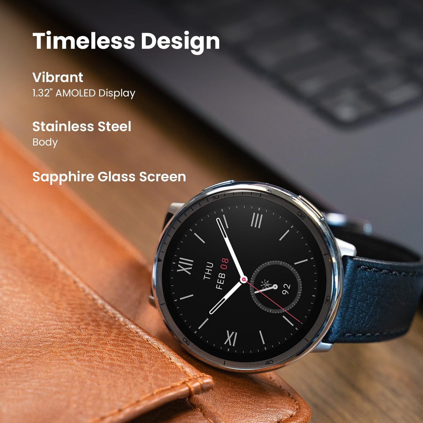 Amazfit Active 2 Premium Round Smart Watch