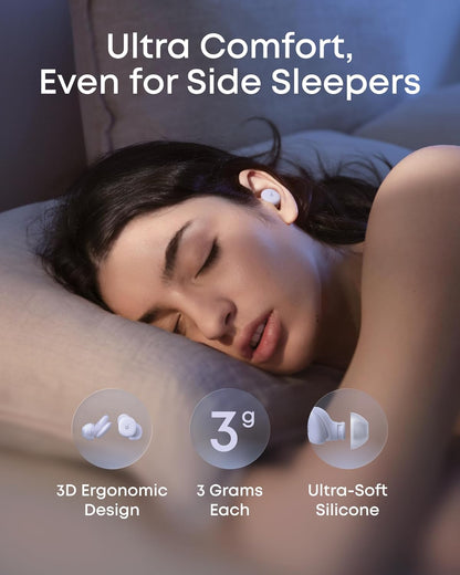 Anker Sleep A30 The World's First Sleep Earbuds with a Triple Noise Reduction System