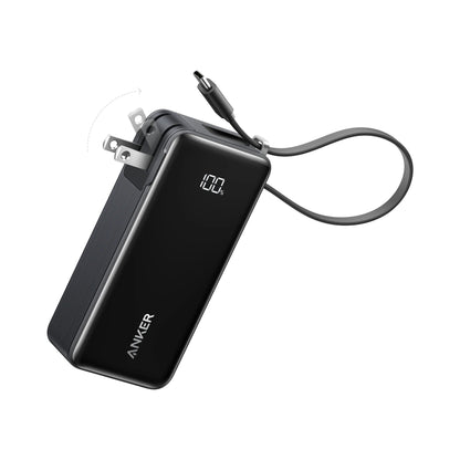Anker Power Bank (10K, Fusion, Built-In USB-C Cable)