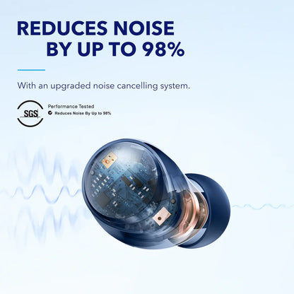 Anker Soundcore Space A40 Long-Lasting Noise Cancelling Wireless Earbuds