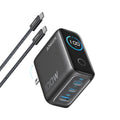 Anker Charger (100W, 3 Ports, Smart Display)
