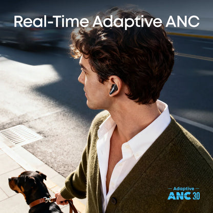 Anker Soundcore Liberty Buds Wireless Semi-in-Ear Earbuds with ANC