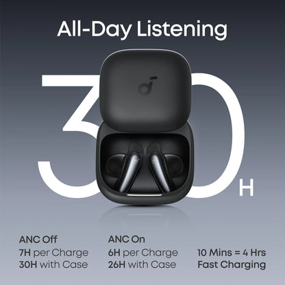 Anker Soundcore Liberty Buds Wireless Semi-in-Ear Earbuds with ANC