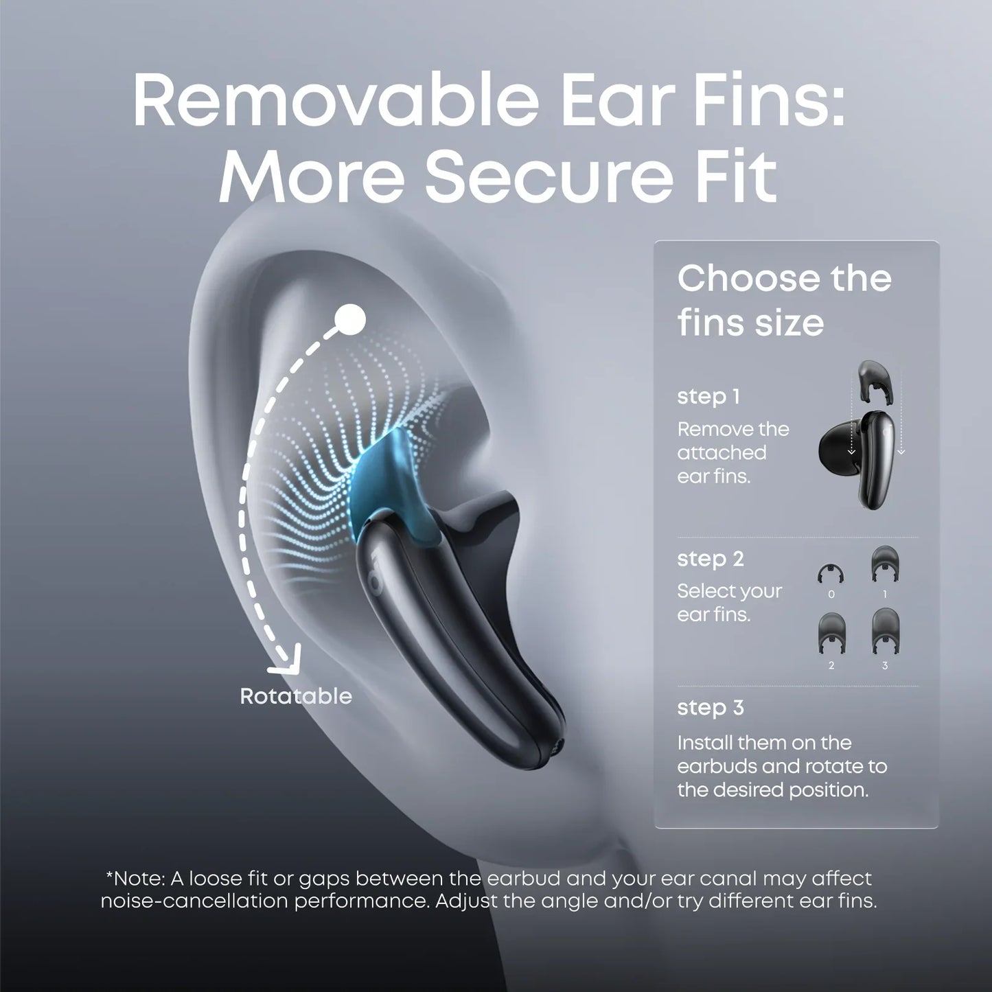 Anker Soundcore Liberty Buds Wireless Semi-in-Ear Earbuds with ANC
