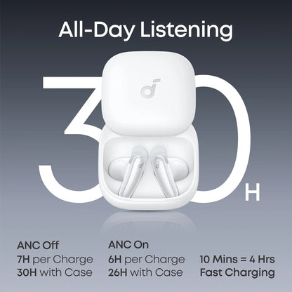 Anker Soundcore Liberty Buds Wireless Semi-in-Ear Earbuds with ANC