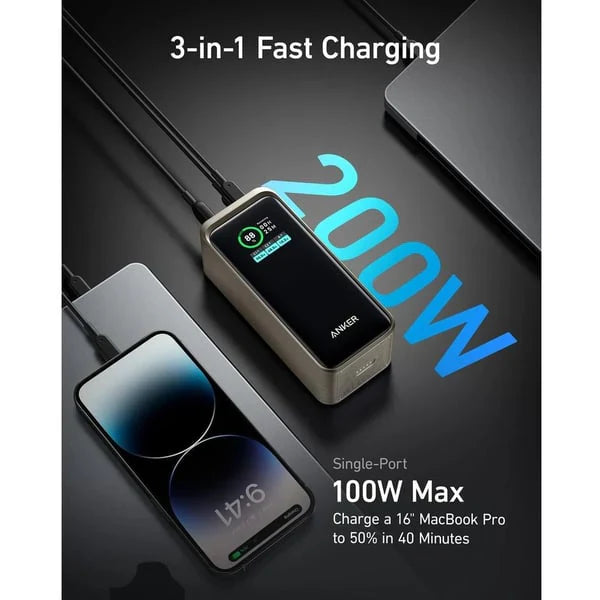 Anker Prime 20,000mah Powerbank 200W