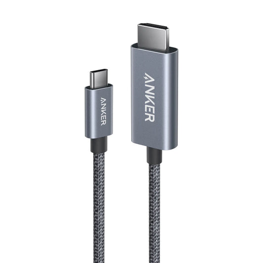 Anker Nano USB C to HDMI Cable 3ft 4K@60Hz Ultra Fast Braided Nylon Adapter Cable