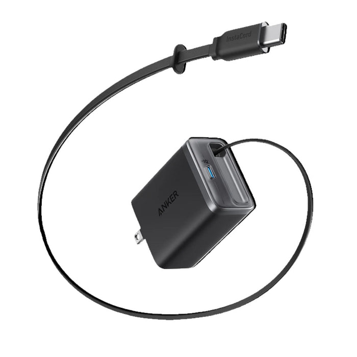 Anker Nano Charger (35W, Built-In Retractable USB-C Cable)