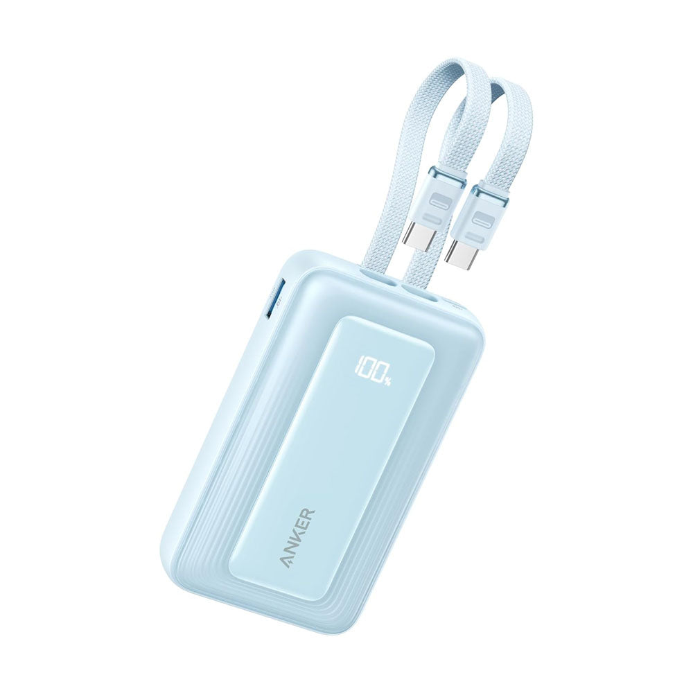 Anker Zolo Power Bank 10K Dual Built-In USB-C Cable