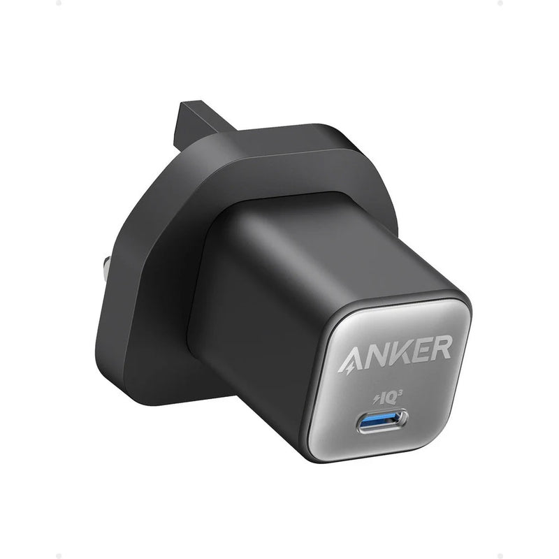 Anker 511 Charger (Nano 3, 30w) Usb-C GaN  Charger 30W, 3-Pin - Black