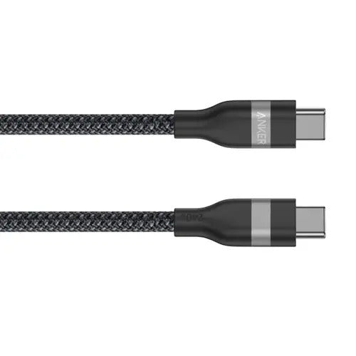 Anker USB-C to USB-C Cable (3 ft / 6 ft, 240W, Upcycled-Braided)