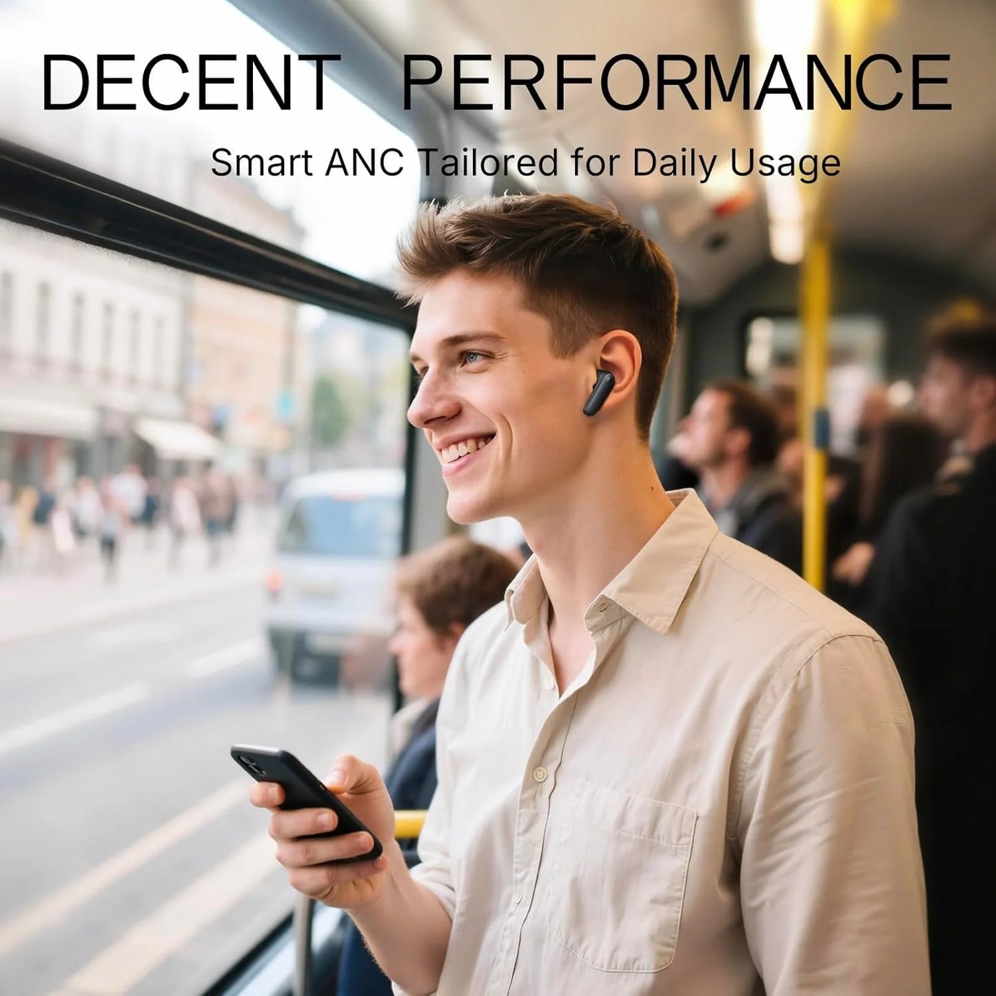 CMF by Nothing Buds 2A Wireless Earbuds with Active Noise Cancelling