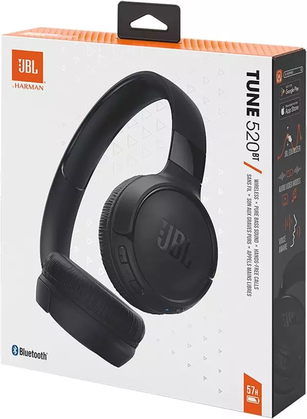 JBL Tune 520BT Wireless On-Ear Headphones