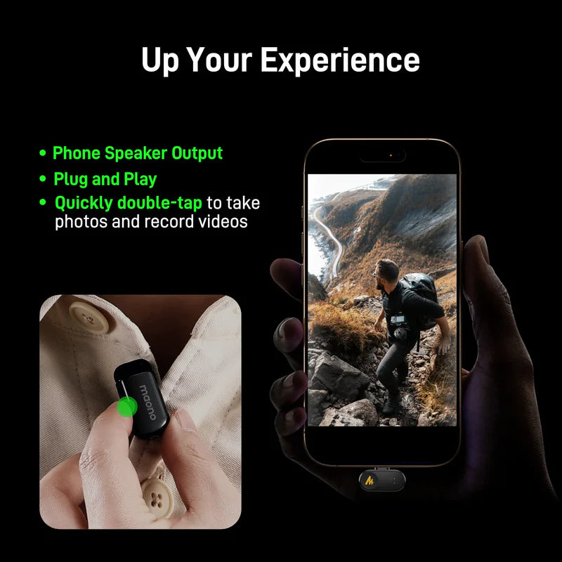 Maono T1 MINI PC2 Type-C Receiver Wireless Microphone