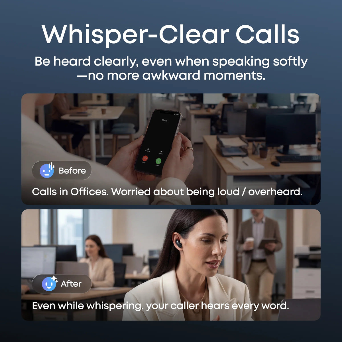 Anker Liberty 5 Pro Noise Cancelling Earbuds for Clear Calls