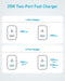Anker Select Usb-C 20w Charger, 2-Port (Usb-A +  Usb-c), 2 Pin US - White