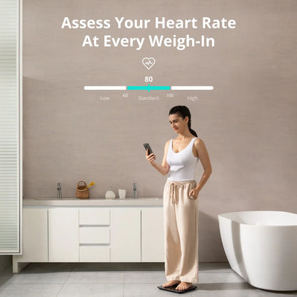 Eufy Smart Scale P2 Pro, Wi‑Fi + Bluetooth Smart Scale with 16 Biometric Metrics