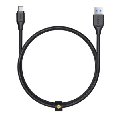 Aukey Braided Nylon USB 3.1 Gen 1 A to C Cable (3.95ft) (CB-AC1)