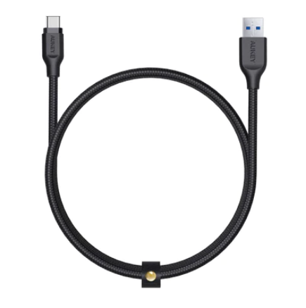 Aukey Braided Nylon USB 3.1 Gen 1 A to C Cable (3.95ft) (CB-AC1)