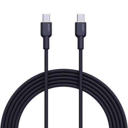 Aukey Circlet 60w 1m Nylon Braided Usb-C to Usb C Cable (CB-NCC1)