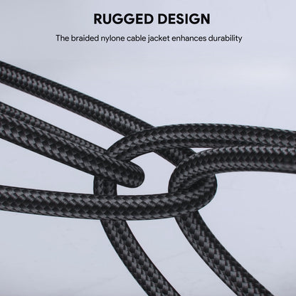 Aukey Circlet 60w 1m Nylon Braided Usb-C to Usb C Cable (CB-NCC1)