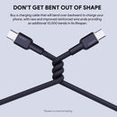 Aukey Circlet 60w 1m Nylon Braided Usb-C to Usb C Cable (CB-NCC1)