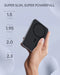 Aukey MagLink 38.5wh 10,000mah Magnetic Wireless Charging Power Bank with Metal Foldable  Stand (PB-MS02)
