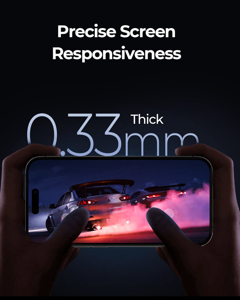 Aukey iPhone 15 Pro Max 6.7-inch Super Tough Corning Gorilla Glass Screen Protector (SP-GT20D)