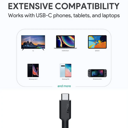 Aukey Gen2 E Marker PD 100W USB 3.1 Type C To Type C Cable (CB-CD21)