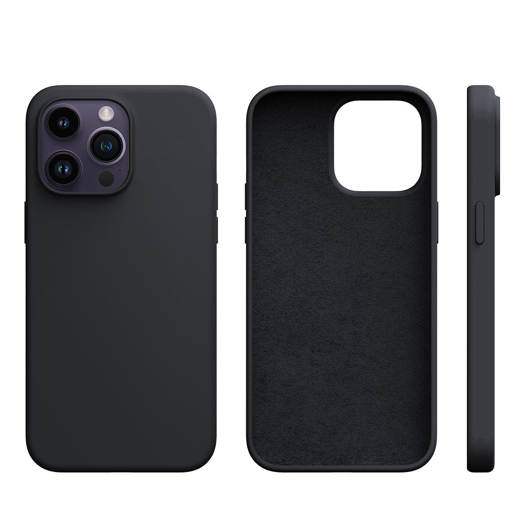 Aukey Iphone 15 Pro Max 6.7-inch Silicon Magnetic Liquid Phone Case Compatible with MagSafe (PC-GJ10D)