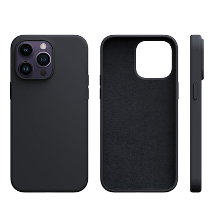 Aukey Iphone 15 Pro Max 6.7-inch Silicon Magnetic Liquid Phone Case Compatible with MagSafe (PC-GJ10D)