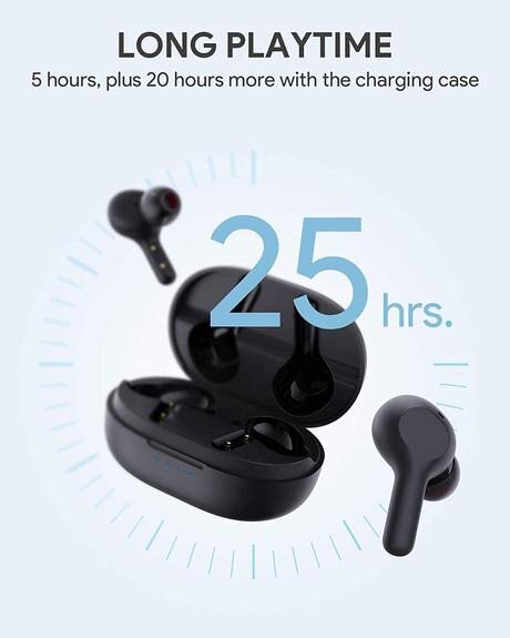 Aukey TWS Bluetooth 5.0 True Wireless Earbuds (EP-T25)